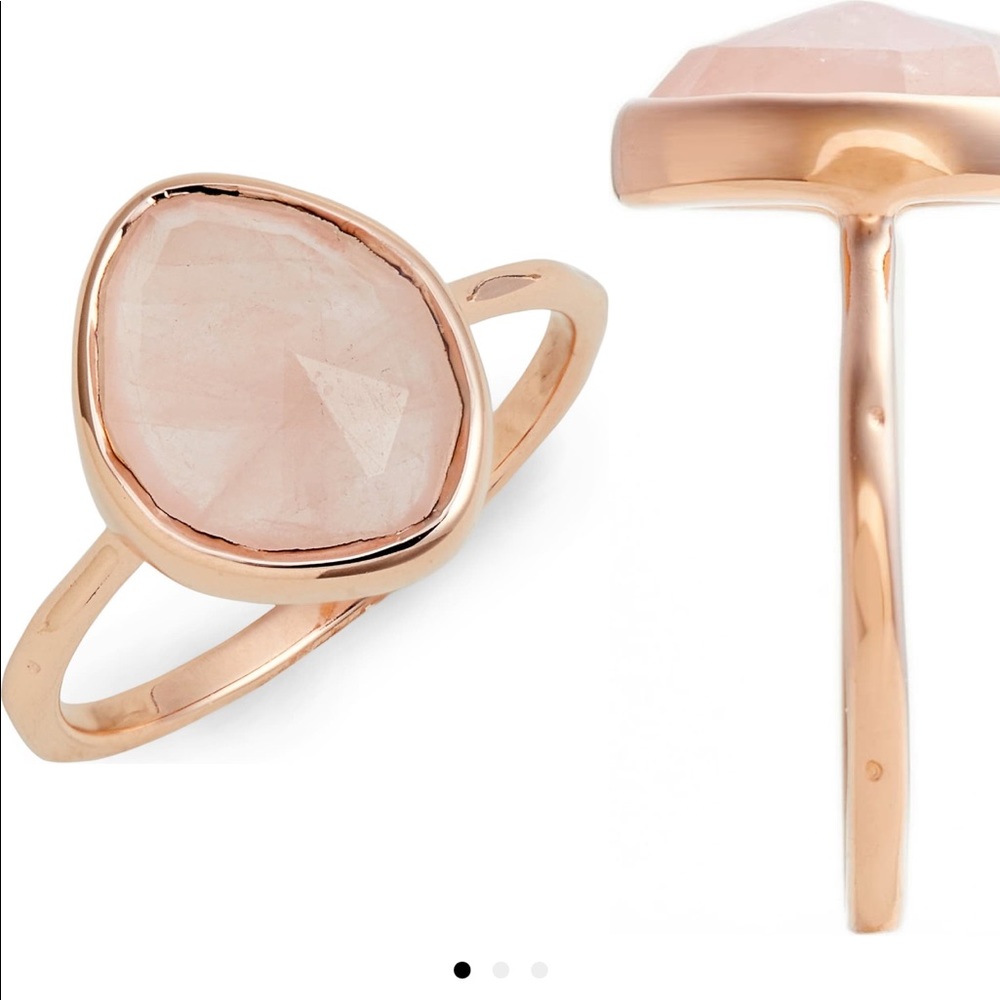 Monica Vinader Siren Small Nugget Stacking Ring